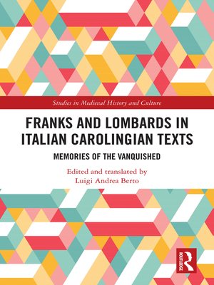 cover image of Franks and Lombards in Italian Carolingian Texts